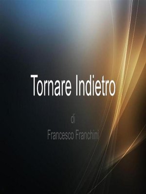 cover image of Tornare Indietro